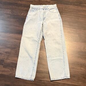 Cotton On Light Blue Loose Straight Jeans